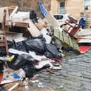 Stock image of fly tipping, by John Devlin.