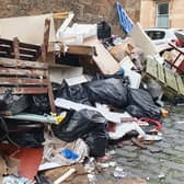 Stock image of fly tipping, by John Devlin.