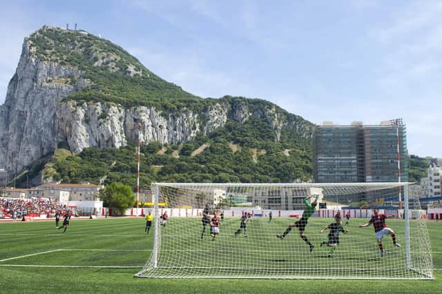 Rossvale have unveiled a new ownership deal with Europa Point who play at the Victoria Stadium in Gibraltar (pic: Marcos Moreno/AFP via Getty Images)