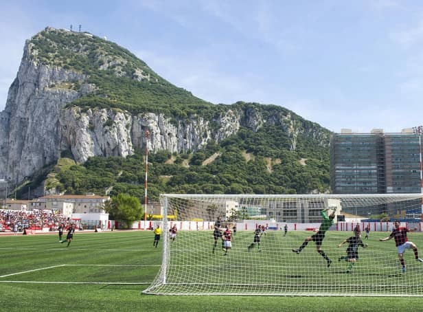 Rossvale have unveiled a new ownership deal with Europa Point who play at the Victoria Stadium in Gibraltar (pic: Marcos Moreno/AFP via Getty Images)