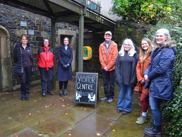 The defib at Mugdock was a recent donation.