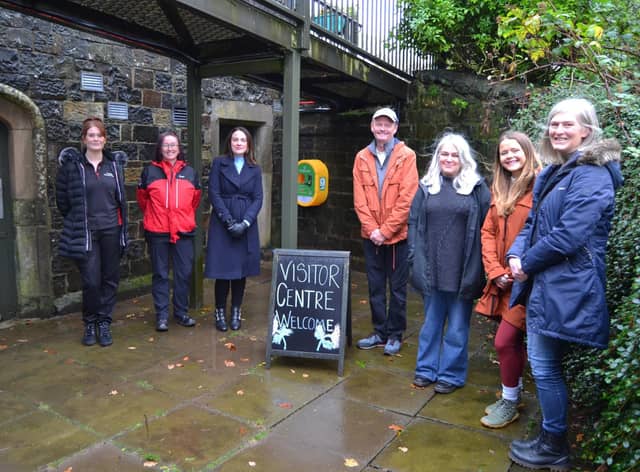 The defib at Mugdock was a recent donation.