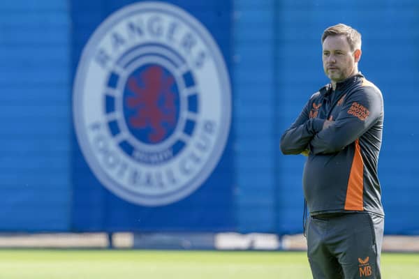Michael Beale claims at all levels Rangers are 'a work in progress' as he faces up to calls for his removal following recent defeats to Celtic and PSV Eindhoven. (Photo by Rob Casey / SNS Group)