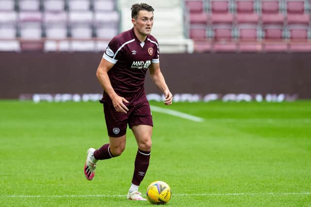 John Souttar in action for Hearts. (Photo by Ross MacDonald / SNS Group)
