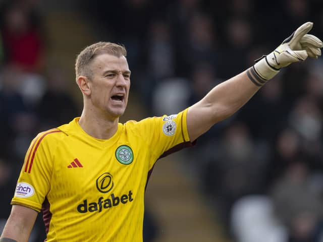 Celtic goalkeeper Joe Hart has announced he will retire from playing at the end of the season. (Photo by Rob Casey / SNS Group)