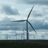 A view of turbines at Whitelee Windfarm in East Renfrewshire, the UK's largest onshore wind farm, as the Scottish Government said an emergency summit convened in the wake of Westminster's decision to scrap a subsidy scheme for onshore wind farms was attended by more than 200 people.