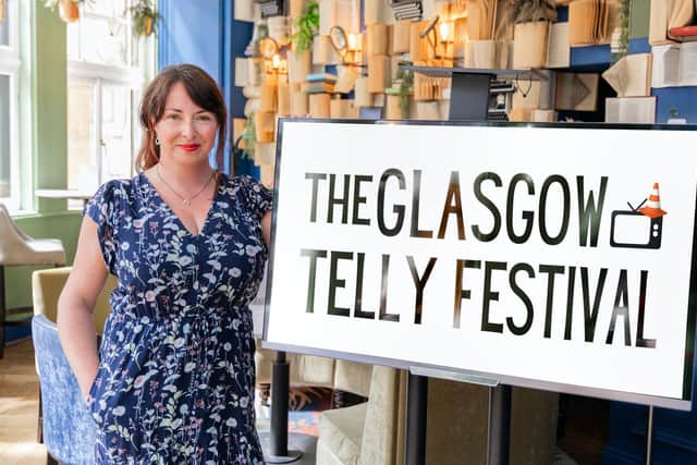 Glasgow Telly Festival founder Claire Duffy
