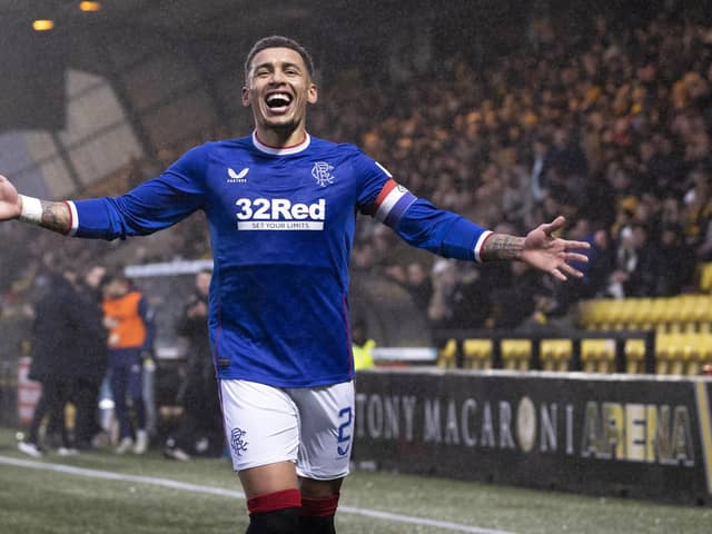 James Tavernier scored twice as Rangers defeated Livingston 3-0. (Photo by Alan Harvey / SNS Group)