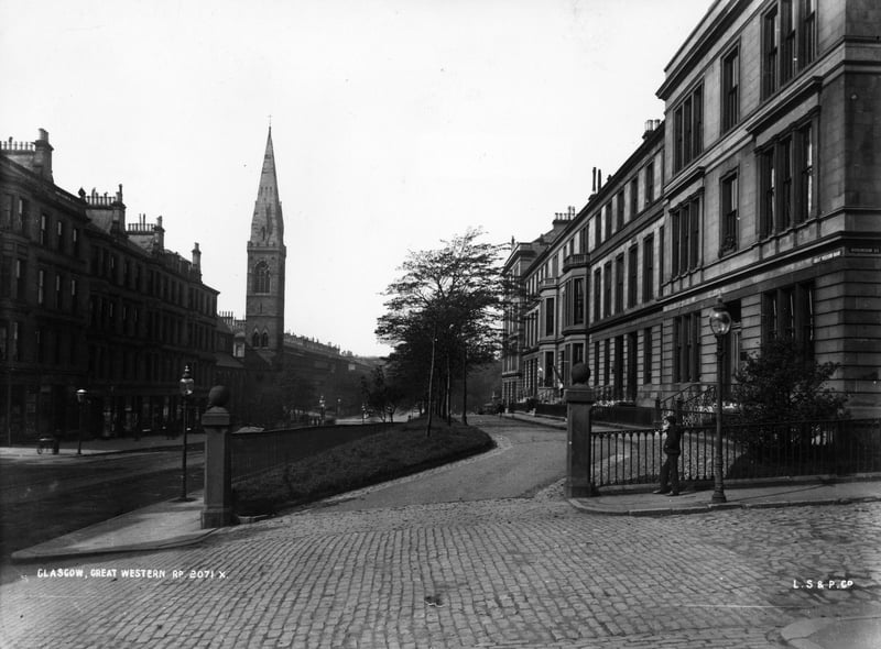 1875: Great Western Road.