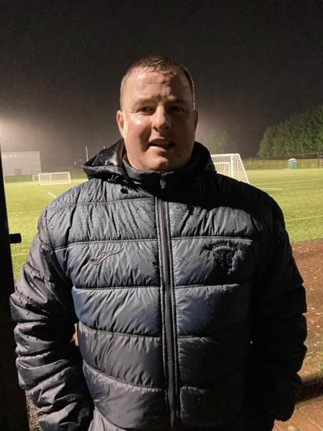 Jamie McKenzie only took over as Lanark United manager last November