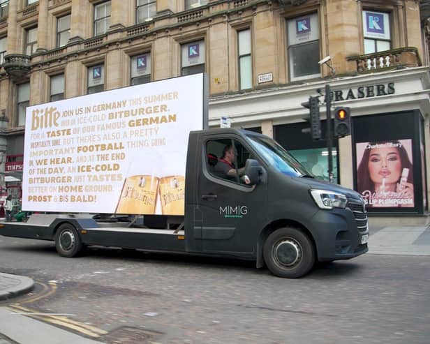 Bitburger's campaign hits Glasgow