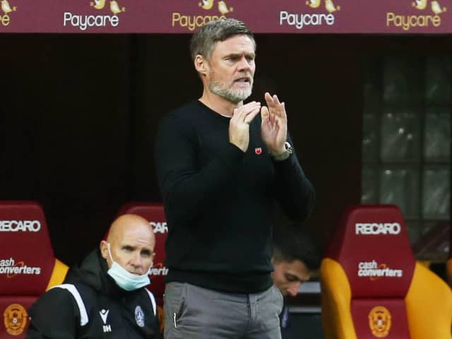Graham Alexander's Motherwell side had a bad day against Rangers on Sunday (Pic by Ian McFadyen)