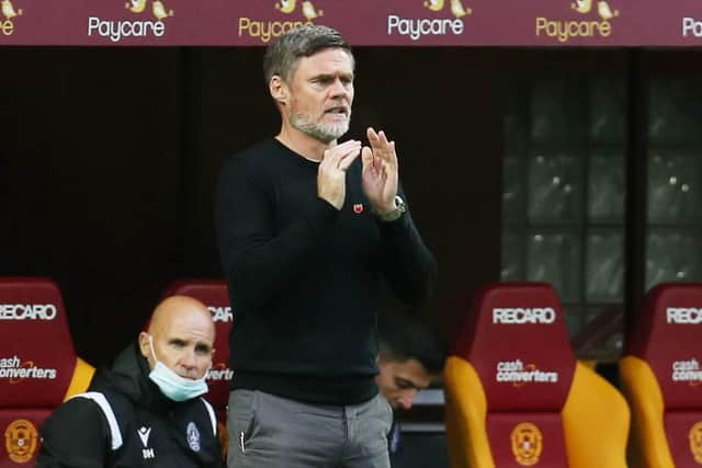 Graham Alexander's Motherwell side had a bad day against Rangers on Sunday (Pic by Ian McFadyen)