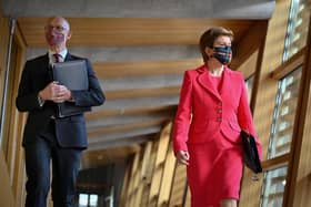 First Minister Nicola Sturgeon made the announcement today. 