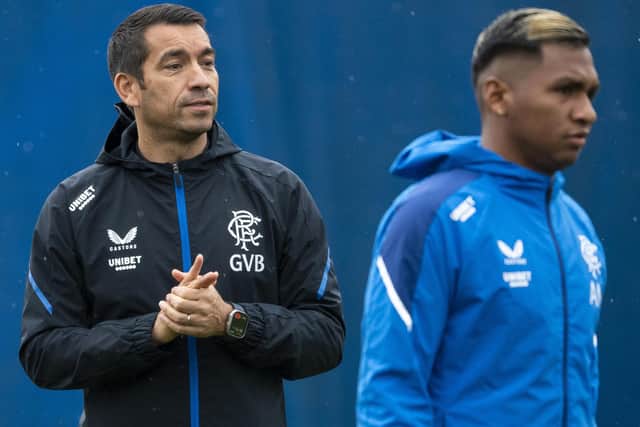 Giovanni van Bronckhorst says he will not pair Antonio Colak and Alfredo Morelos together in Rangers' attack.