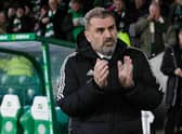 Celtic Manager Ange Postecoglou during the 3-0 win over Livingston at Celtic Park. (Photo by Craig Williamson / SNS Group)