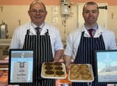 Jim and Jamie Cairns were delighted to receive two silver awards from the competition judges.