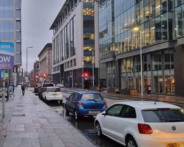Glasgow became the first Scottish city to roll out a low emissions zone, which began at the end of 2018 with restrictions on heavy vehicles such as lorries and buses entering the city centre and has this summer been extended to ban the most polluting cars from the area. Picture: David MacArthur/University of Glasgow