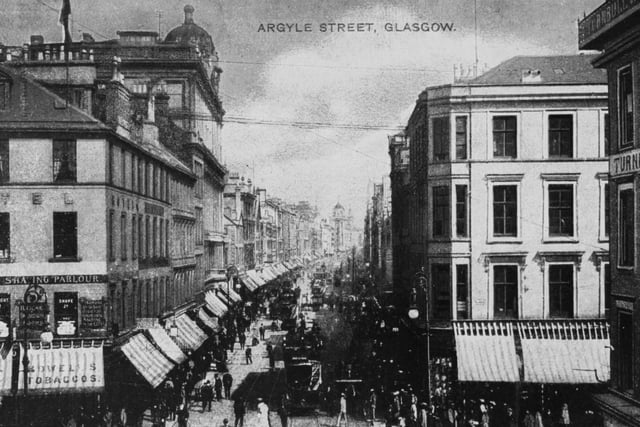 Argyle Street around 1900.