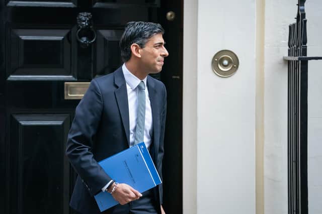Chancellor of the Exchequer Rishi Sunak leaves 11 Downing Street as he heads to the House of Commons, London, to deliver his Spring Statement. Picture date: Wednesday March 23, 2022.