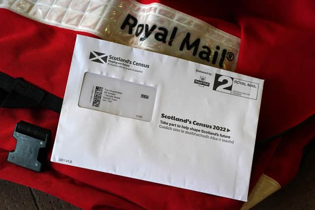 A sample of Scotland's Census letter.