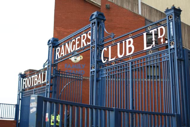 Ibrox, the home of Rangers: Ian MacNicol/AFP via Getty Images