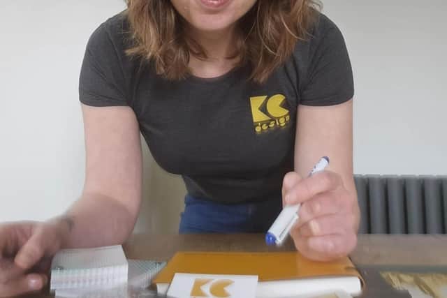 Graphic Designer Katie Carmichael