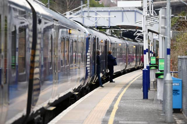 The passengers reported Cohcrane's racist abuse when they got of the train at Falkirk High Station