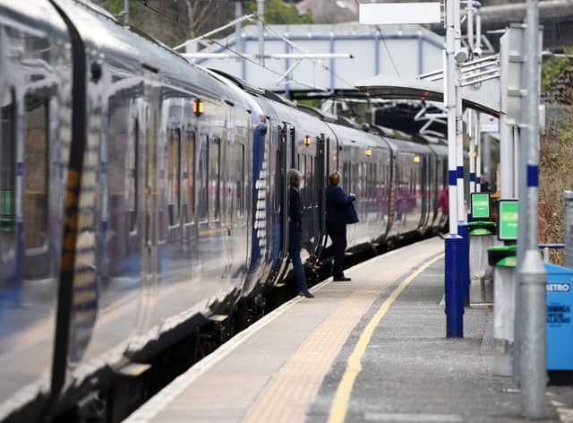 The passengers reported Cohcrane's racist abuse when they got of the train at Falkirk High Station