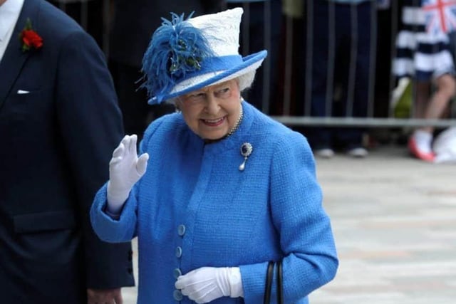 The Queen at the opening of the Queen Elizabeth hospital in 2015.