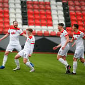 Clyde need to follow Saturday's win over Dumbarton with another against East Fife to avoid a relegation play-off (pic: Craig Black Photography)