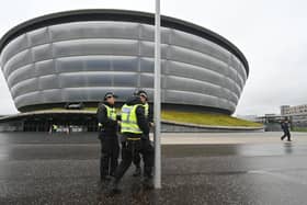 COP26 is being held at the SEC in Glasgow from October 31. 