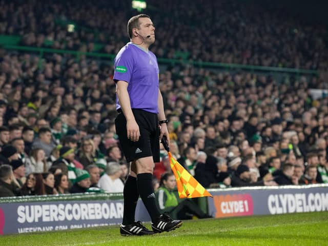 Douglas Ross was the target of a banner unveiled by Celtic fans during Saturday's Scottish Cup match against St Mirren. (Photo by Alan Harvey / SNS Group)