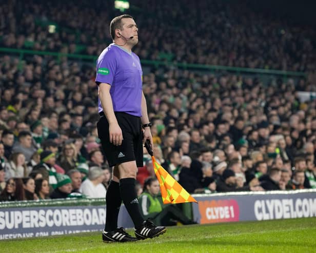 Douglas Ross was the target of a banner unveiled by Celtic fans during Saturday's Scottish Cup match against St Mirren. (Photo by Alan Harvey / SNS Group)