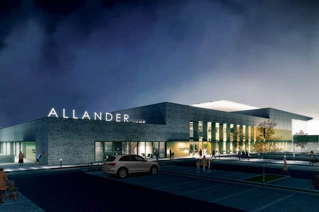 An artist's impression of the new Allander Leisure and Day Care Centre
