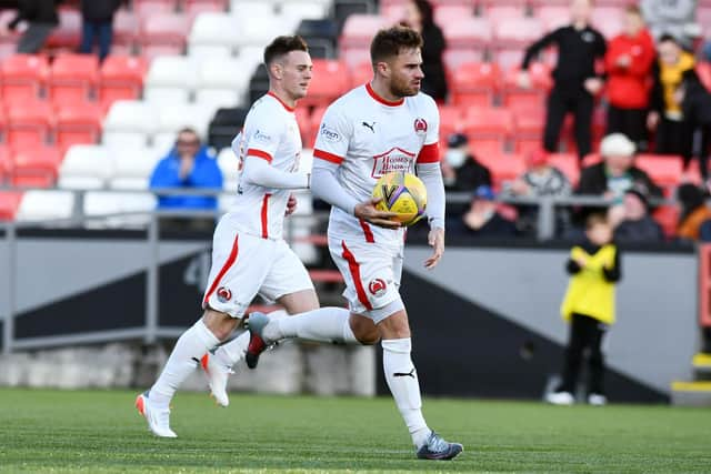 David Goodwillie has left Raith Rovers for Clyde. (Pic: Michael Gillen)