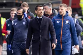 Rangers manager Giovanni Van Bronckhorst has named his team to face Celtic.