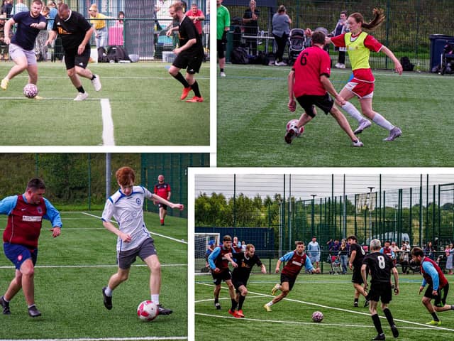 Action from this year’s Recovery Cup at Ravenscraig Regional Sports Facility
