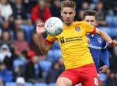 Sam Foley playing for Northampton Town against Oldham Athletic in May 2019. (Photo by Pete Norton/Getty Images)