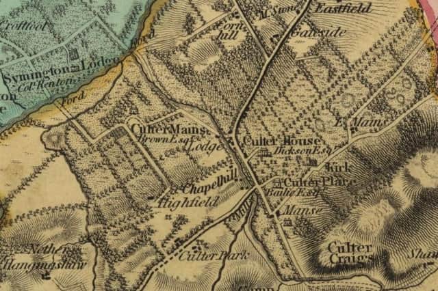 For those who would like to study William Forrest's map in much further detail, Ed recommends a visit to the The National Library of Scotland’s map site.