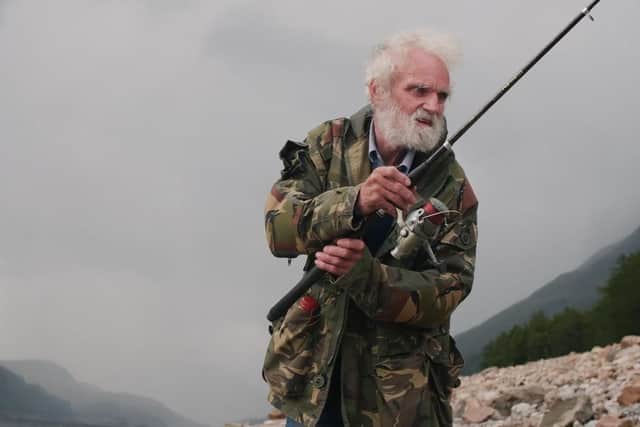 The documentary The Hermit of Treig focuses on Ken Smith, who has lived in a hand-made log cabin on the banks of Loch Treig, in the West Highlands, for 40 years.