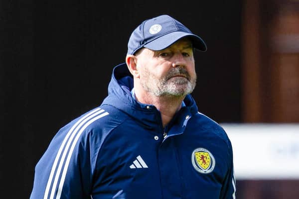 Scotland head coach Steve Clarke.