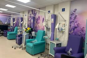 A chemotherapy suite 