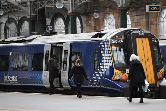 ScotRail drivers earn more than £50,000 a year. Picture: John Devlin
