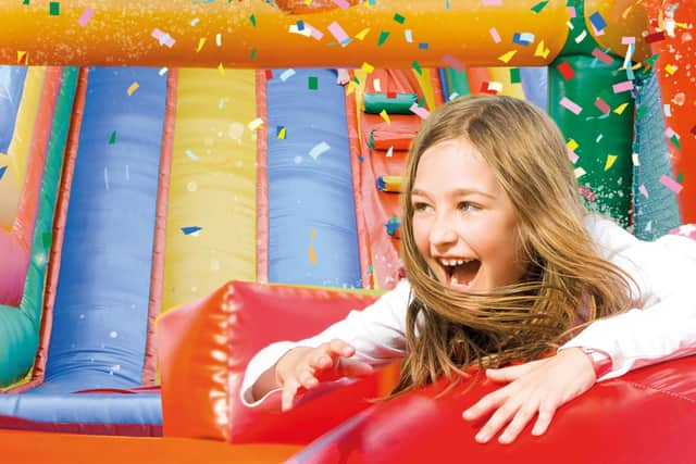 Inflatable fun is back at the site on October 21 and 22.