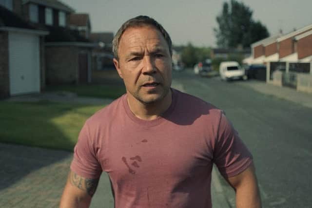 Stephen Graham as Eddie on Adolescence. (Pic credit: Courtesy of Netflix © 2024)