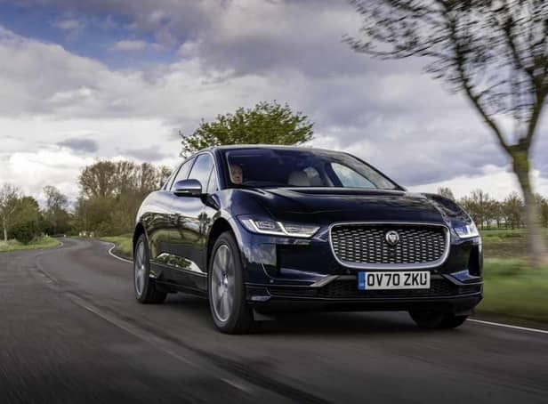 The Jaguar I-Pace Electric vehicle looks as good in the flesh as it did in an art exhibit. 