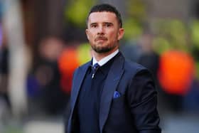 Rangers manager Barry Ferguson. (Photo by Jane Barlow/PA Wire)