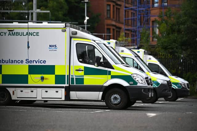 The death at the Glasgow Royal Infirmary is being investigated.