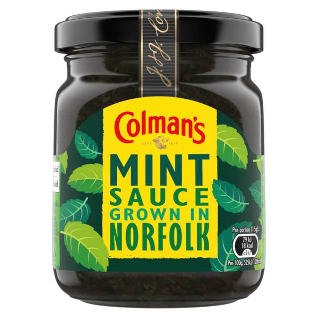 Much-loved condiment for the festive season - Colman's Mint Sauce